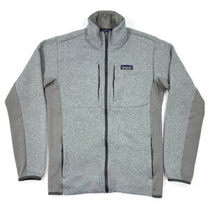 Patagonia Mens Lightweight Better Sweater Jacket Full Zip Sz Medium Gray Outdoor